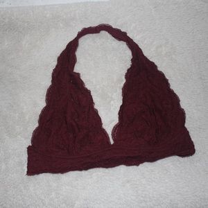 Urban Outfitters Burgundy Bralette